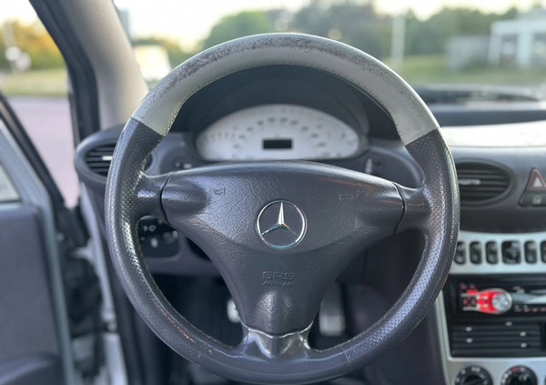 Mercedes-Benz Klasa A cena 6999 przebieg: 205000, rok produkcji 2003 z Częstochowa małe 379